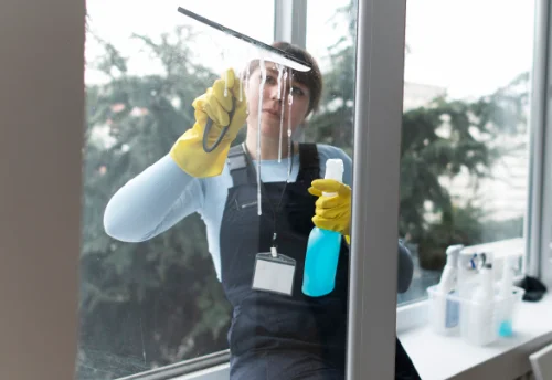 Nettoyage de vitres intérieures et extérieures à Renung